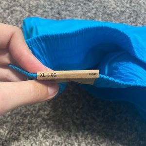 PINK XL women’s blue shorts. New with tags never worn.